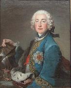 Louis Tocque Portrait of Frederick Michael of Zweibrucken Sweden oil painting artist